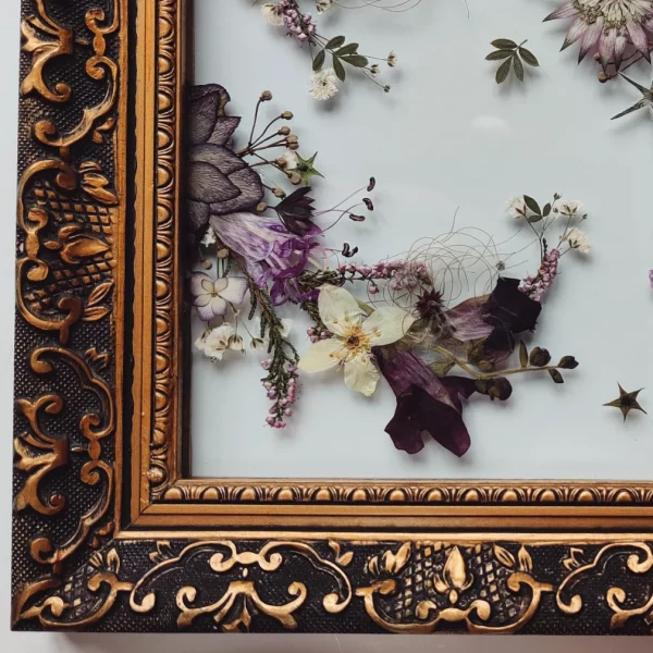 FLOWER ARTWORK "HELLEBORE" - Afbeelding 3