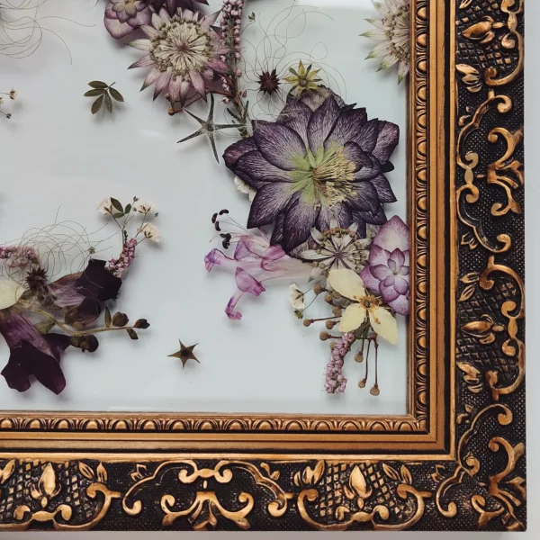 FLOWER ARTWORK "HELLEBORE" - Afbeelding 2