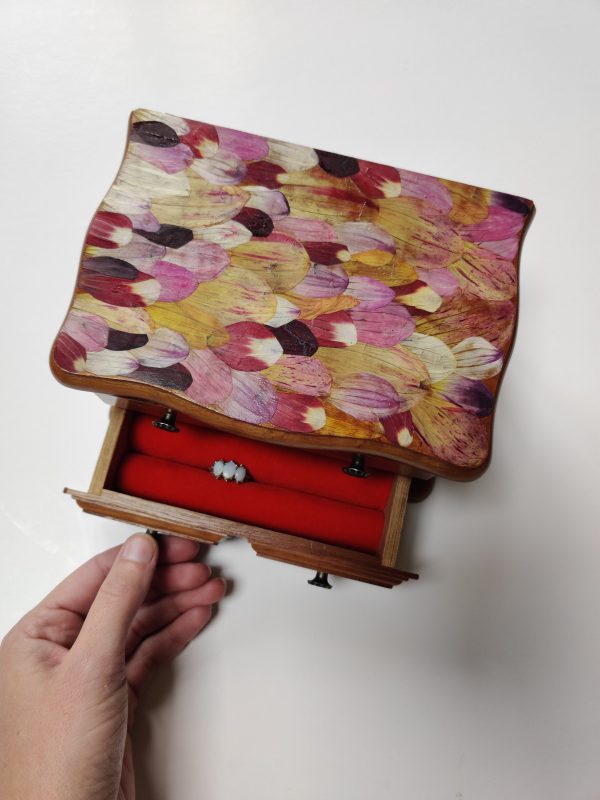 PRESSED DAHLIA JEWELRY BOX - Afbeelding 2