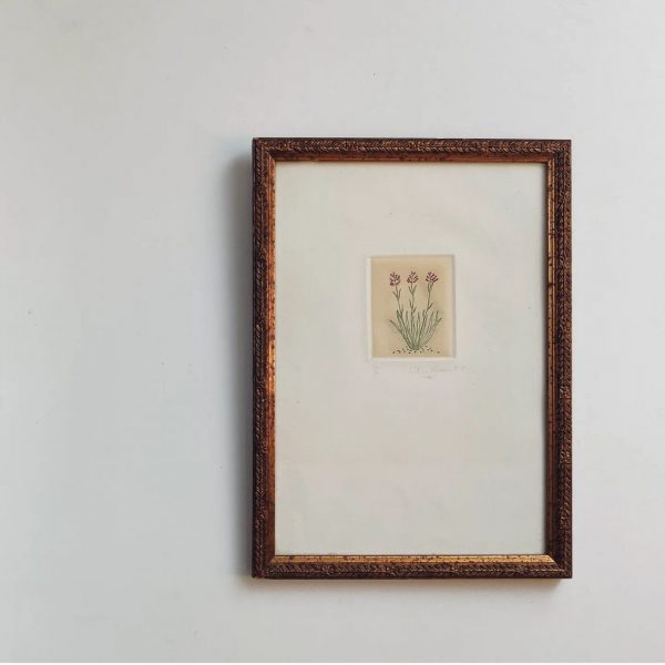 FLORAL FRAME (SIGNED)
