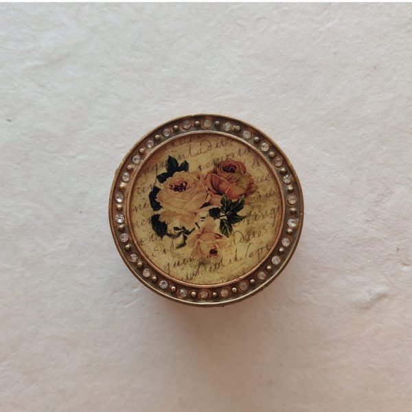 BRASS ROSE BOX