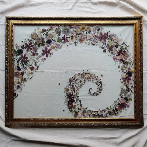FLOWER ARTWORK `FLORAL PHI´