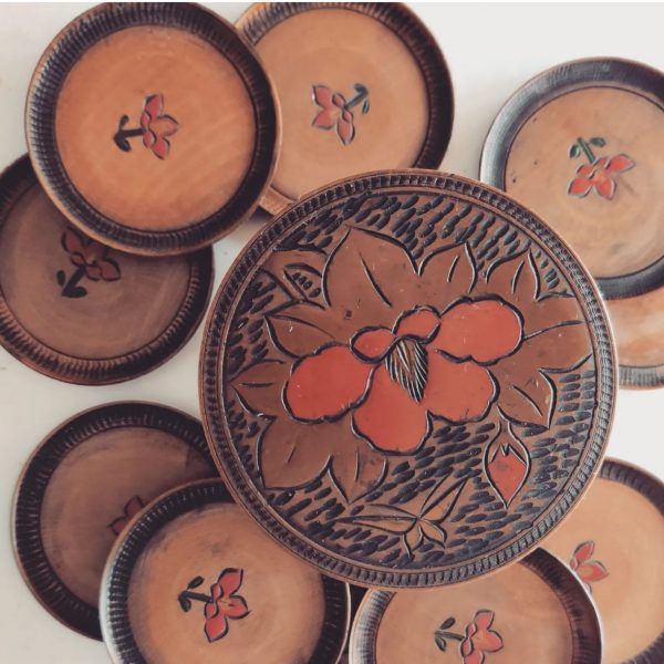 FLOWER COASTERS