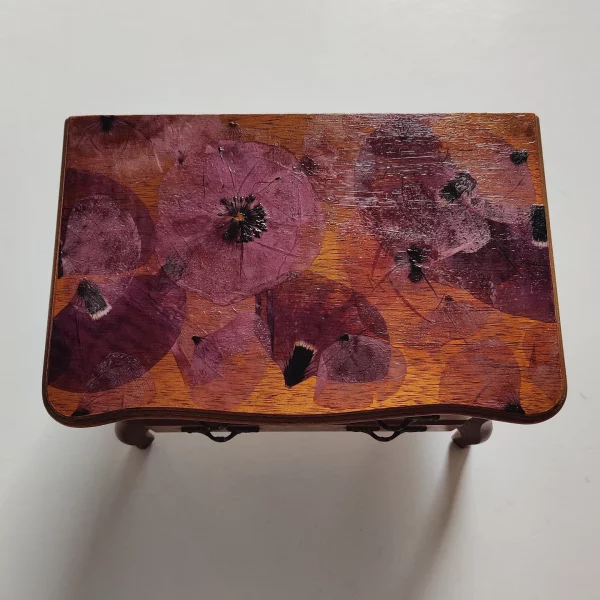 PRESSED POPPY JEWELRY BOX