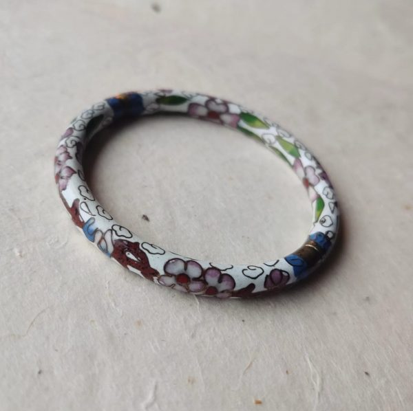CLOISONNE BRACELET BLUE