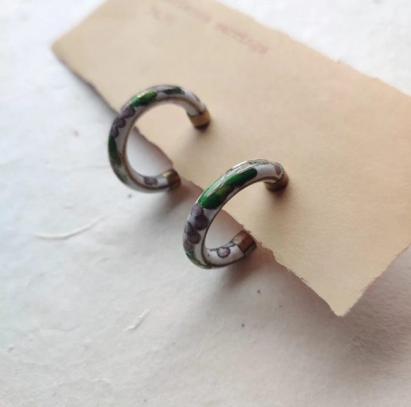 CLOISONNE EARRINGS