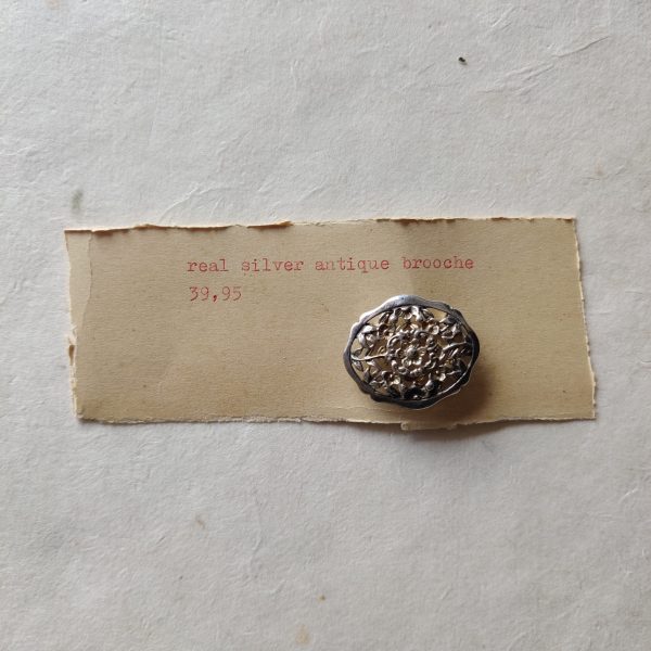 REAL SILVER BROOCHE - Afbeelding 2