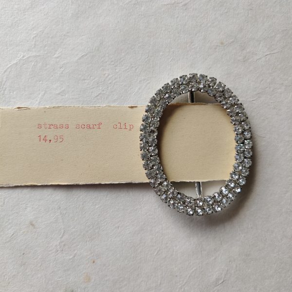 STRASS SCARF CLIP