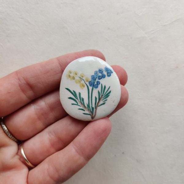 CERAMIC BROOCHE