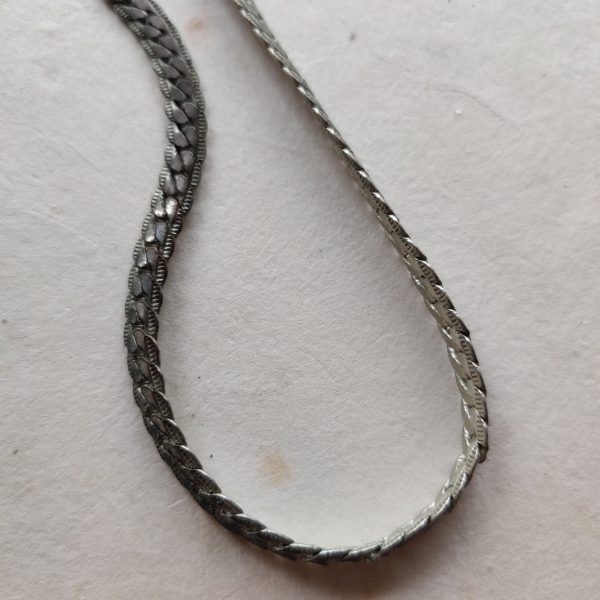VINTAGE NECKLACE REAL SILVER