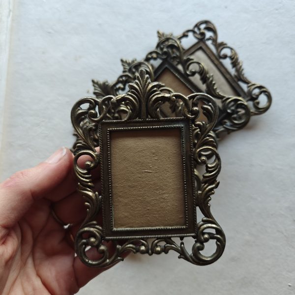 SMALL BRASS FRAMES (5X) - Afbeelding 2