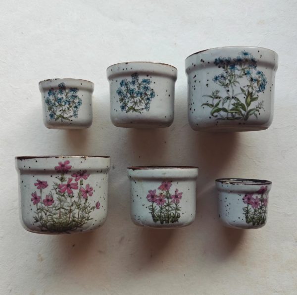 MINI FLOWER POTS 6X - Afbeelding 2