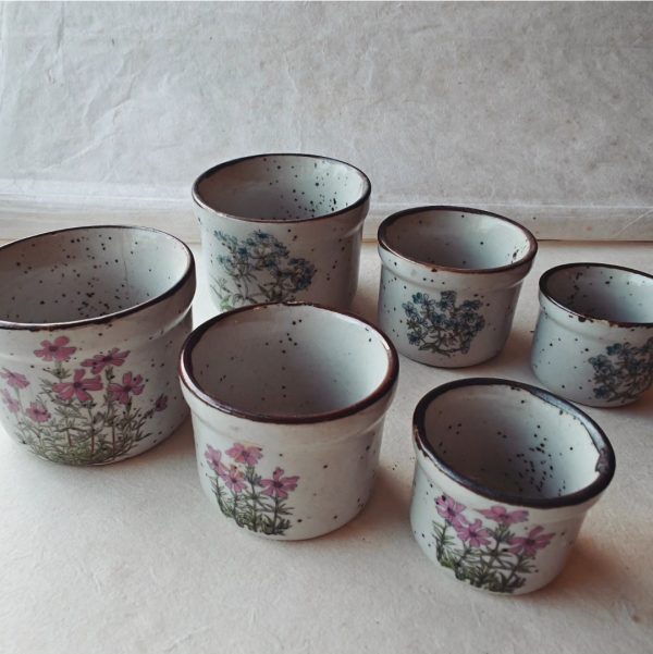 MINI FLOWER POTS 6X